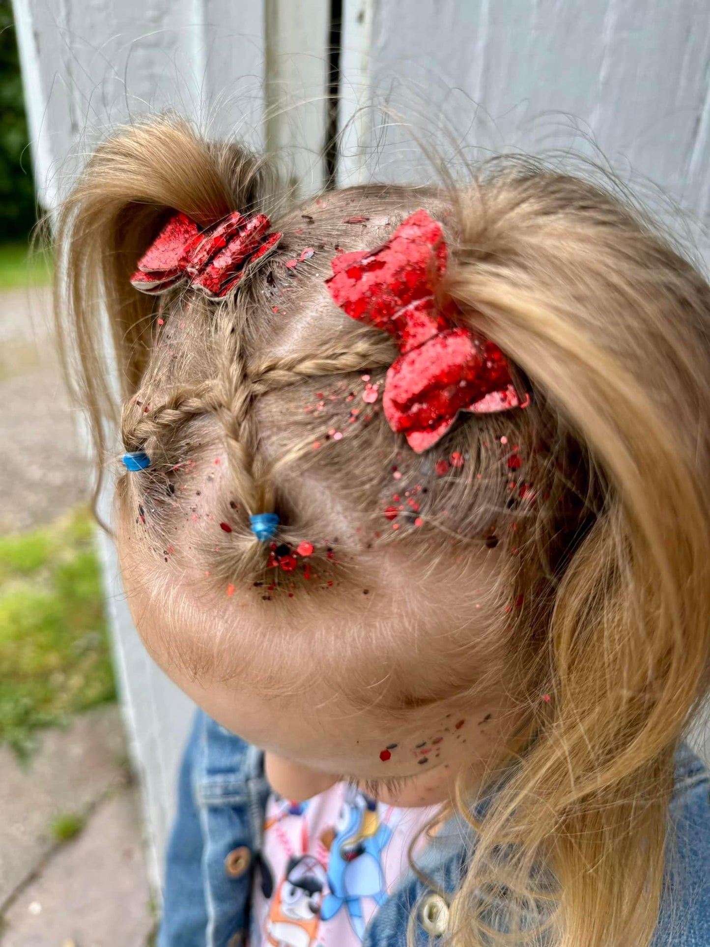 Custom hair glitter