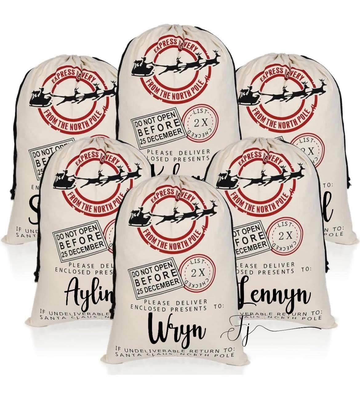 Santa sacks