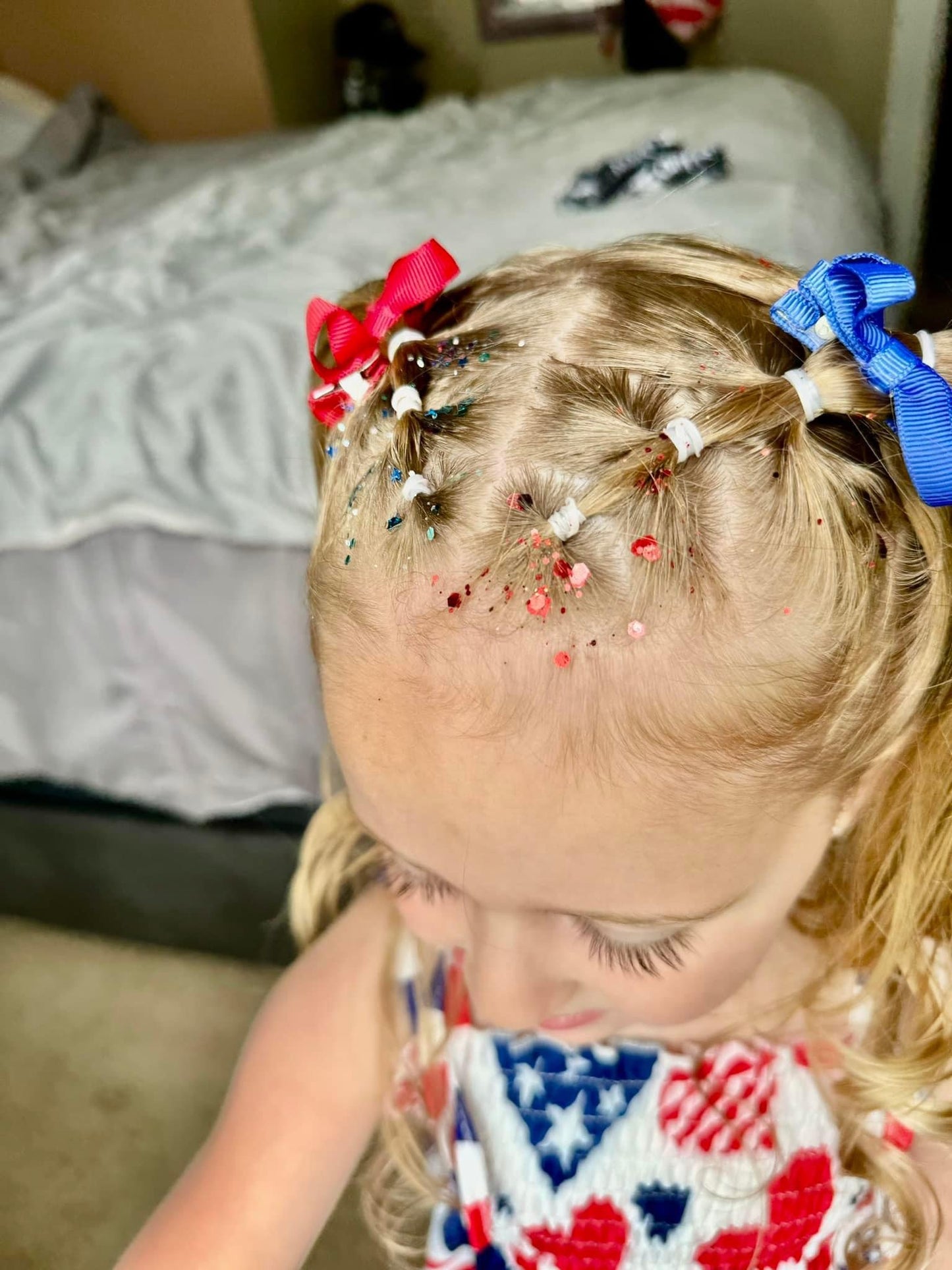 Custom hair glitter