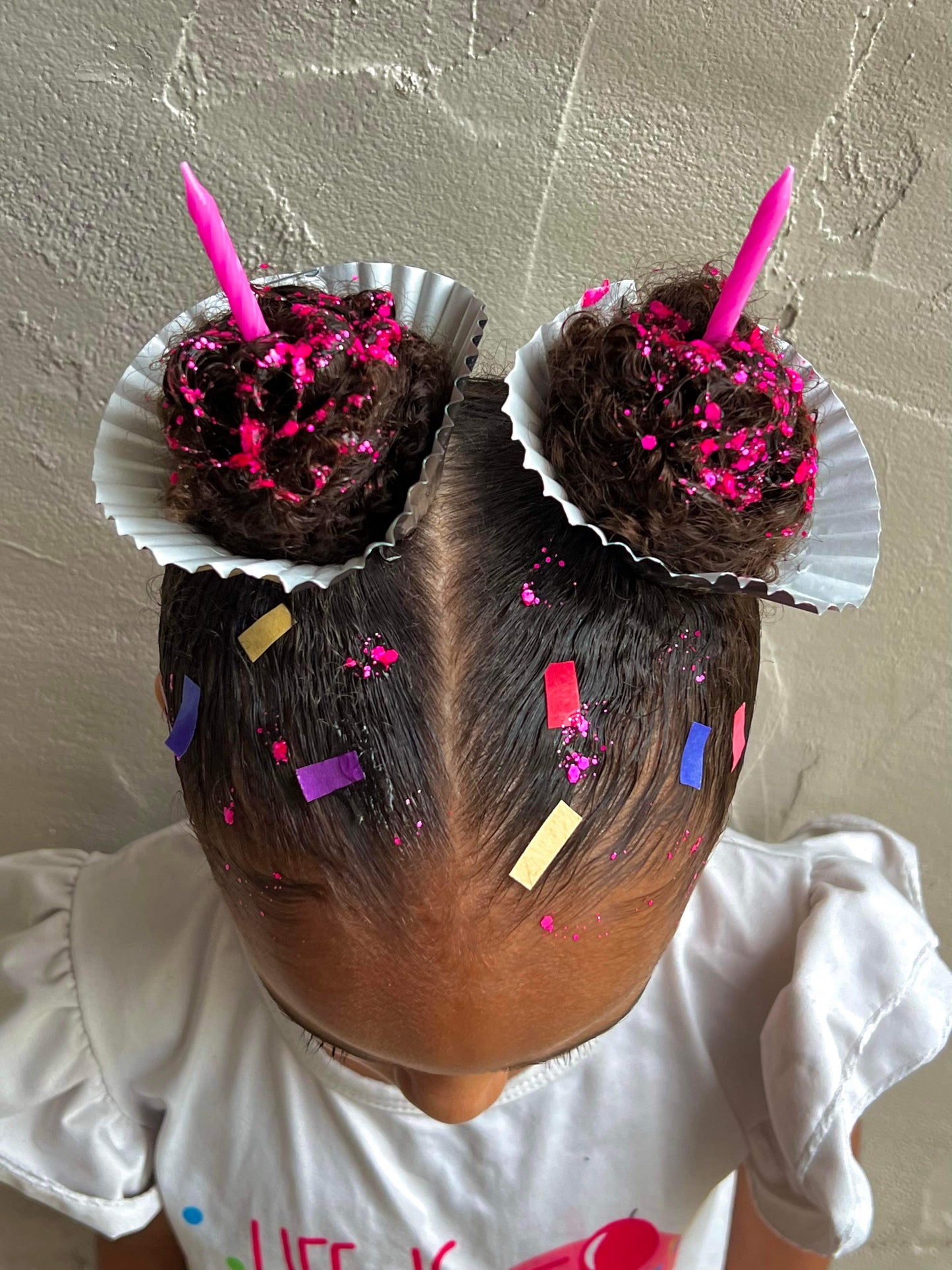 Custom hair glitter
