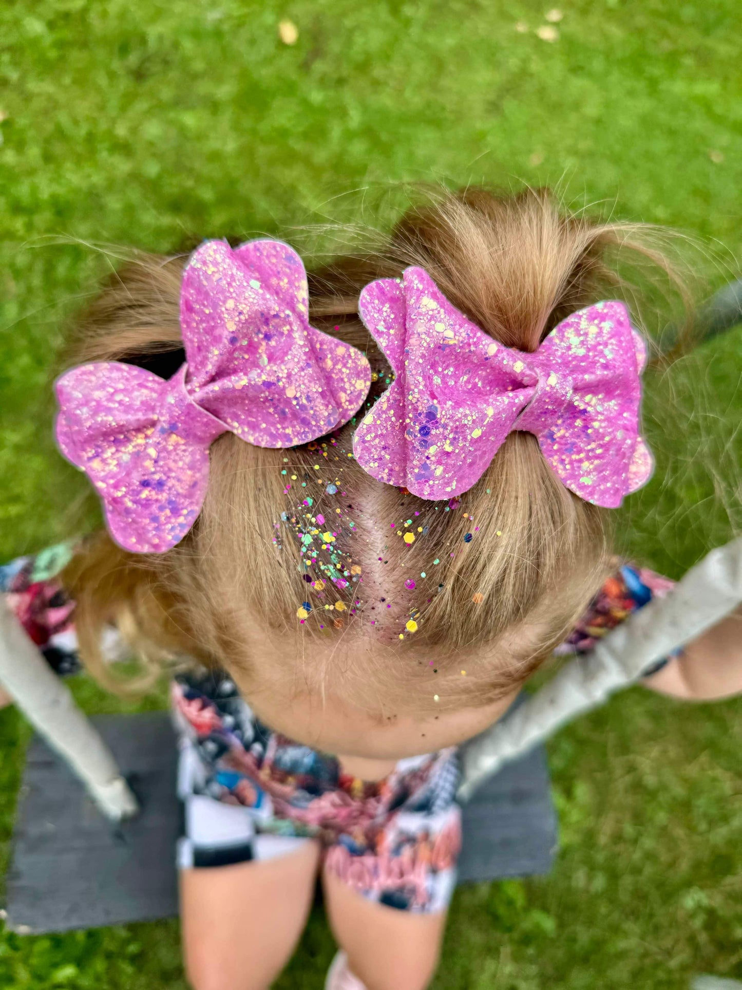 Custom hair glitter