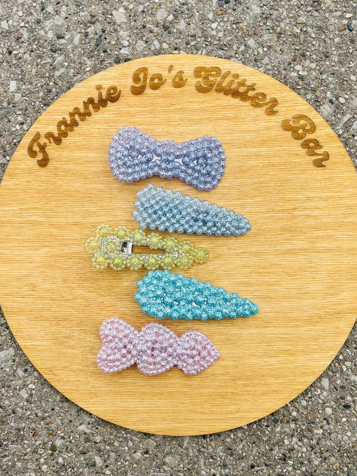 WS Pastel hair clip bundle (MOQ 2 bundles)