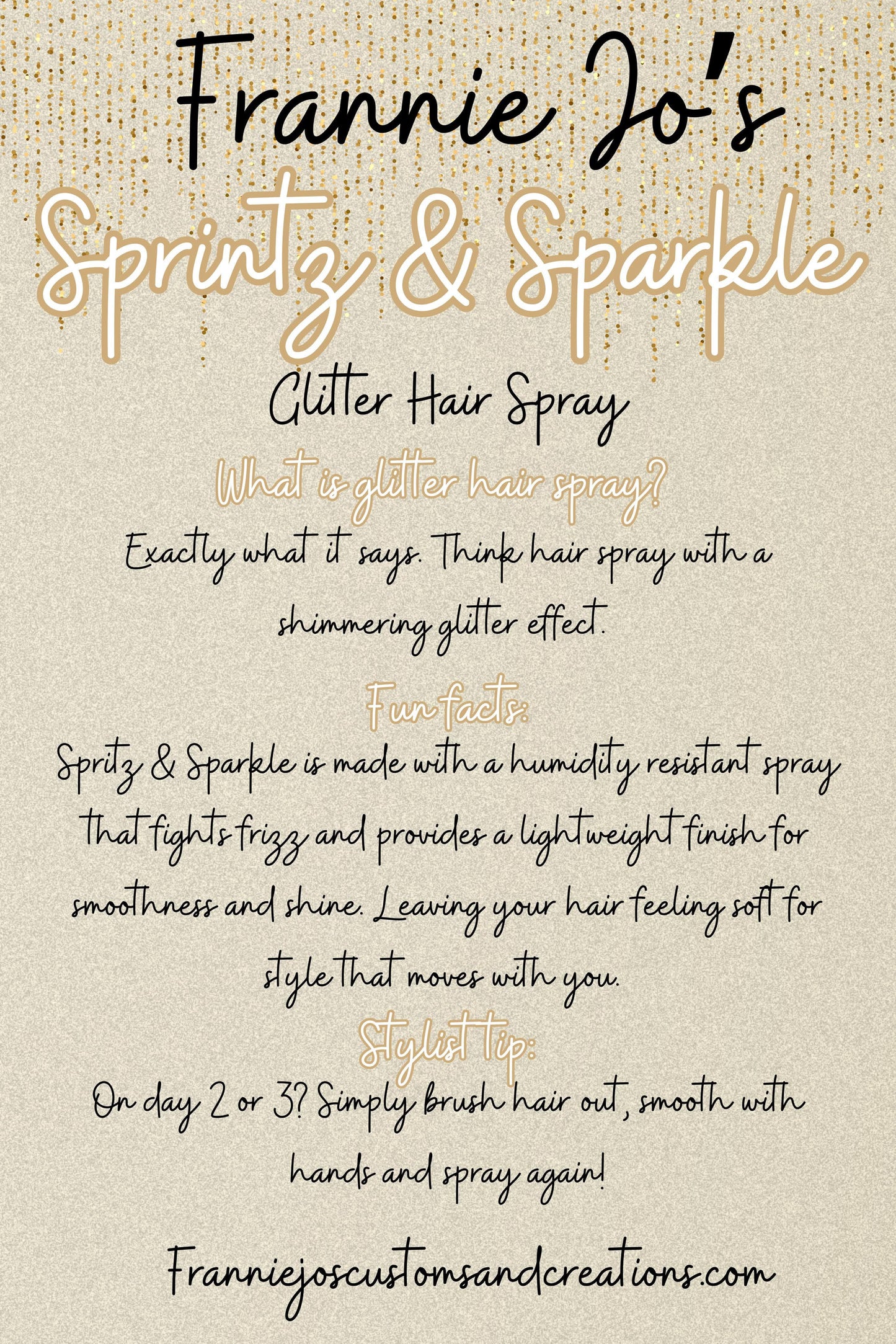 Sprintz & Sparkle wholesale