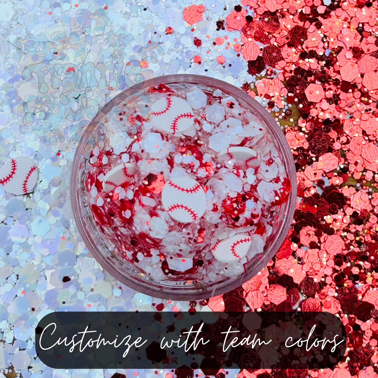 Baseball/Softball Hair Glitter (wholesale)