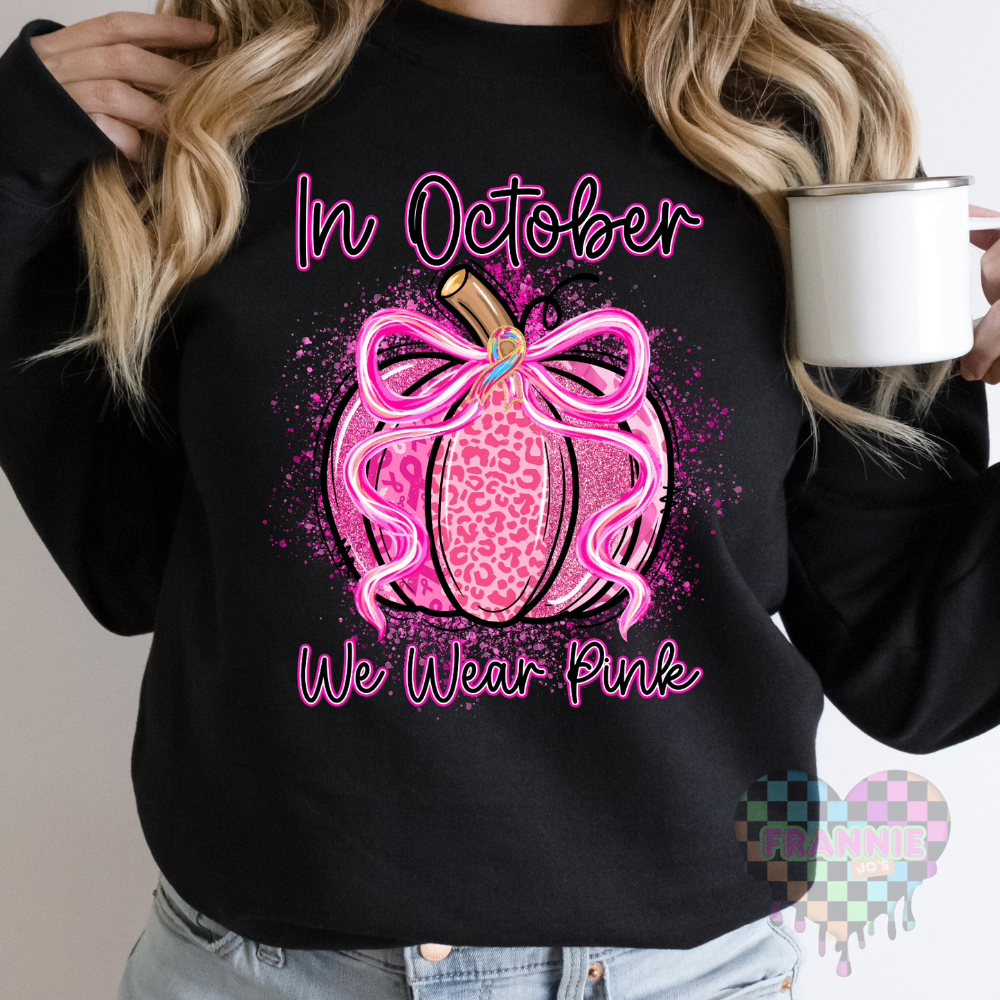 In October we wear pink