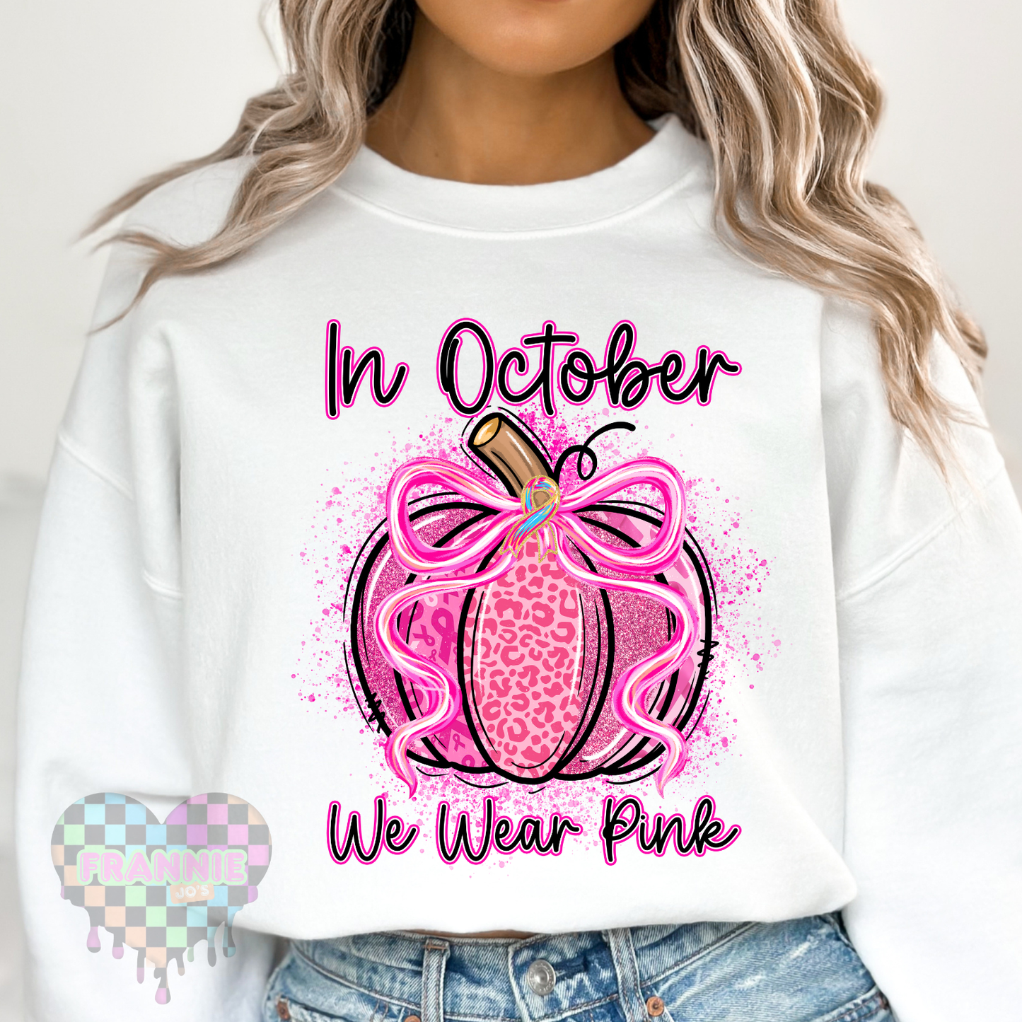 In October we wear pink