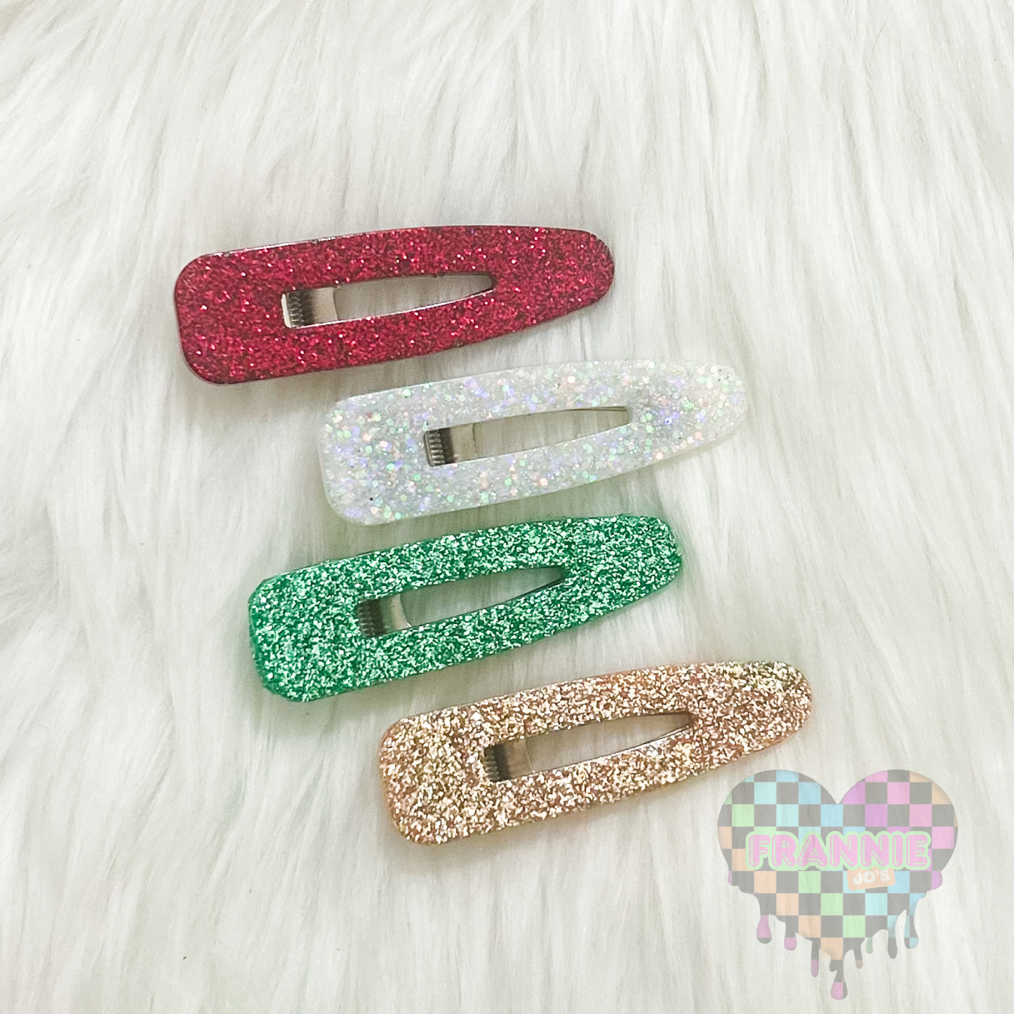 Christmas hair clip collection