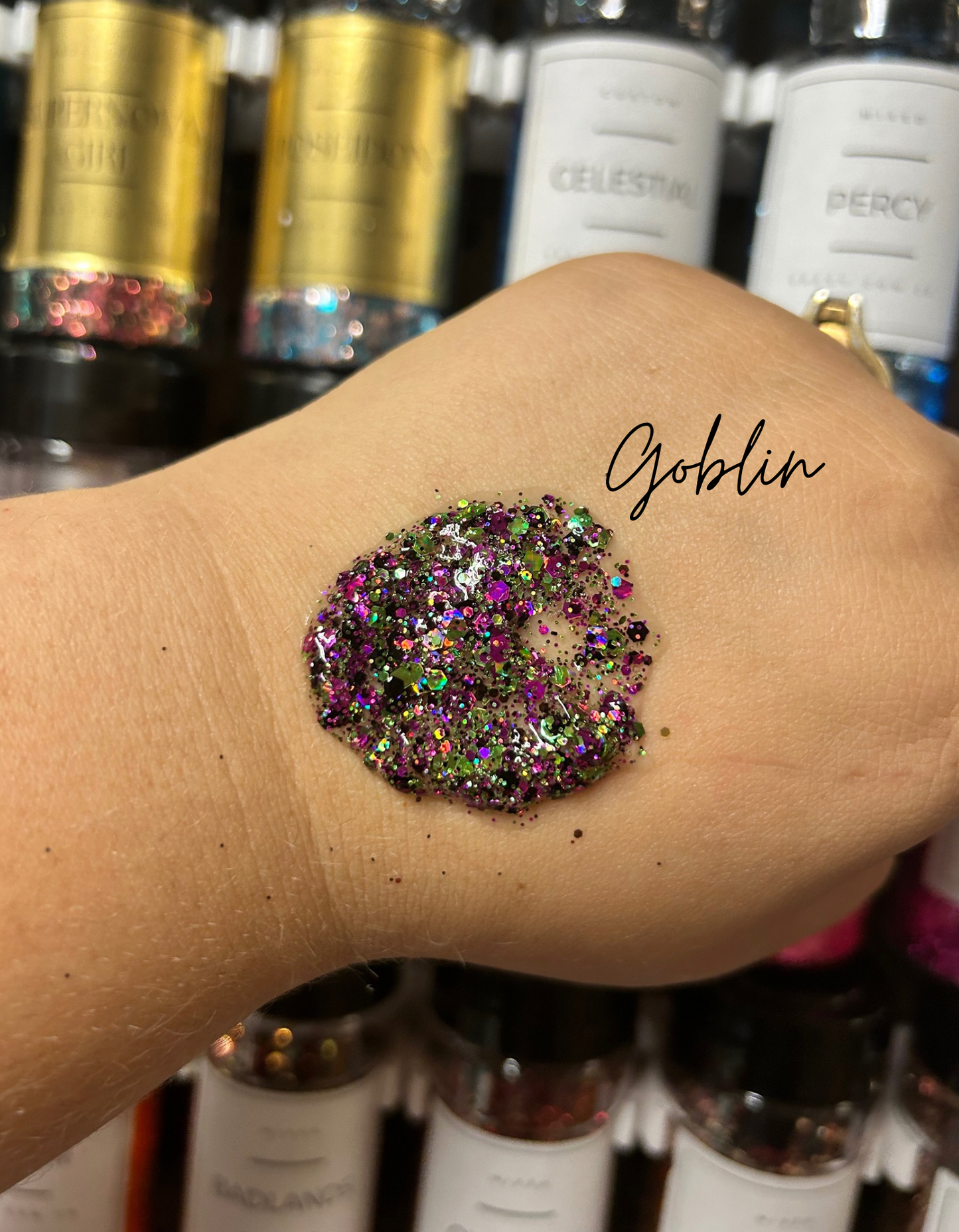 Halloween hair glitter