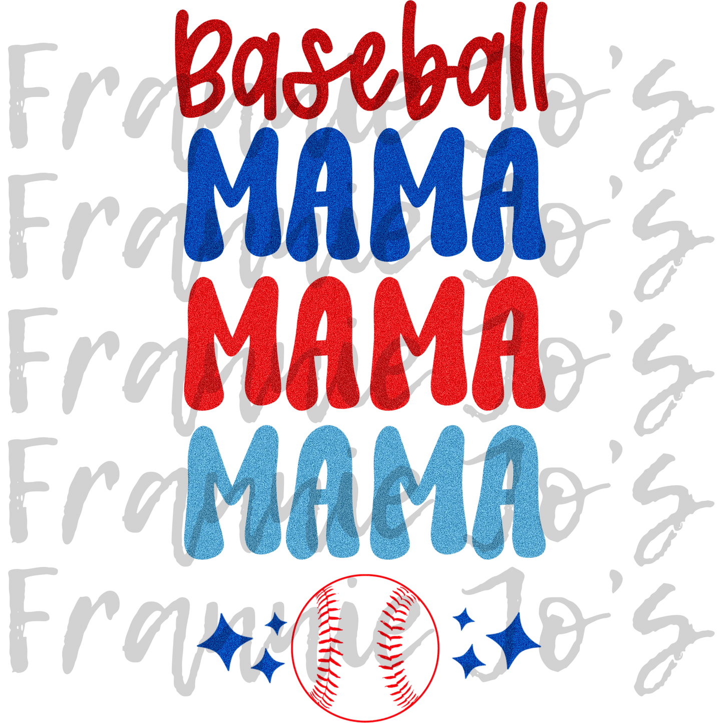 Baseball mama png