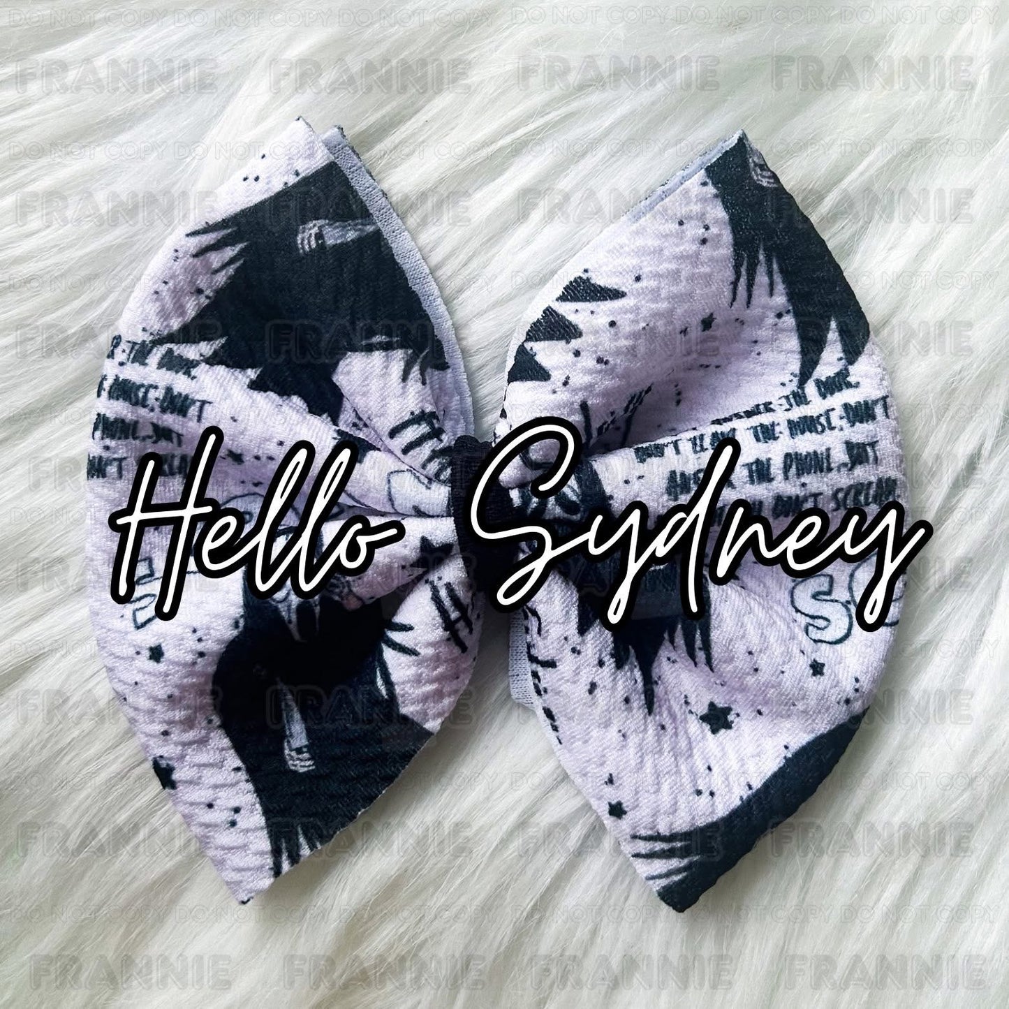 Halloween bows