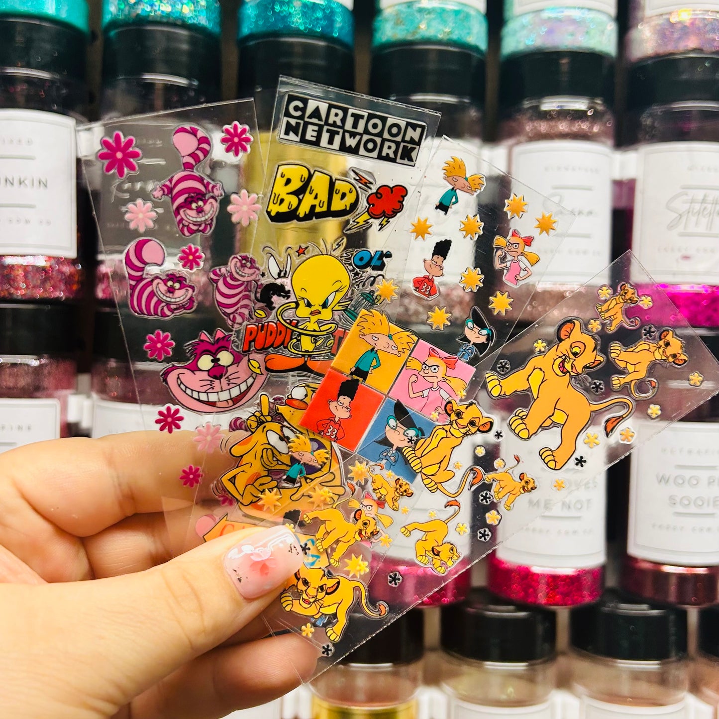 Character pen wraps