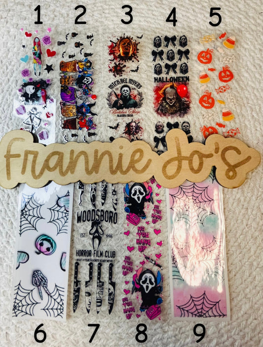 Halloween pen wraps