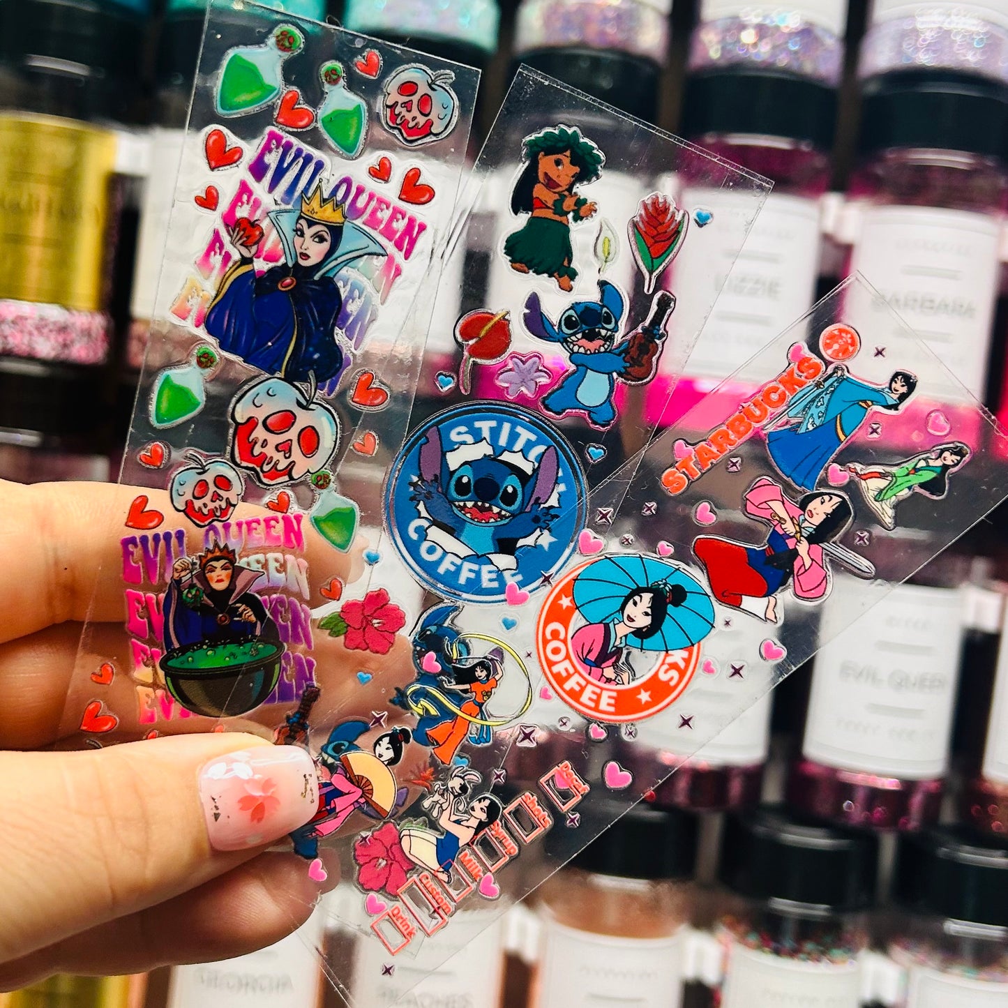 Character pen wraps