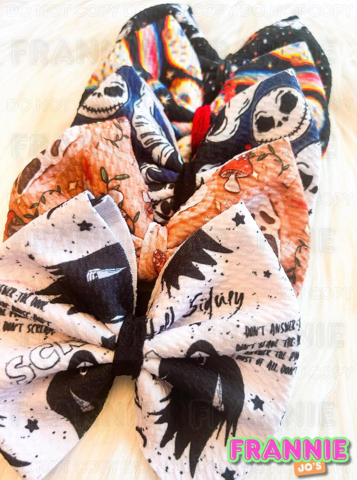 Halloween bows