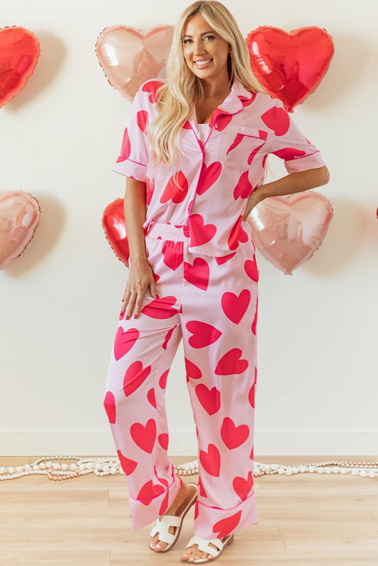 Heart pajamas