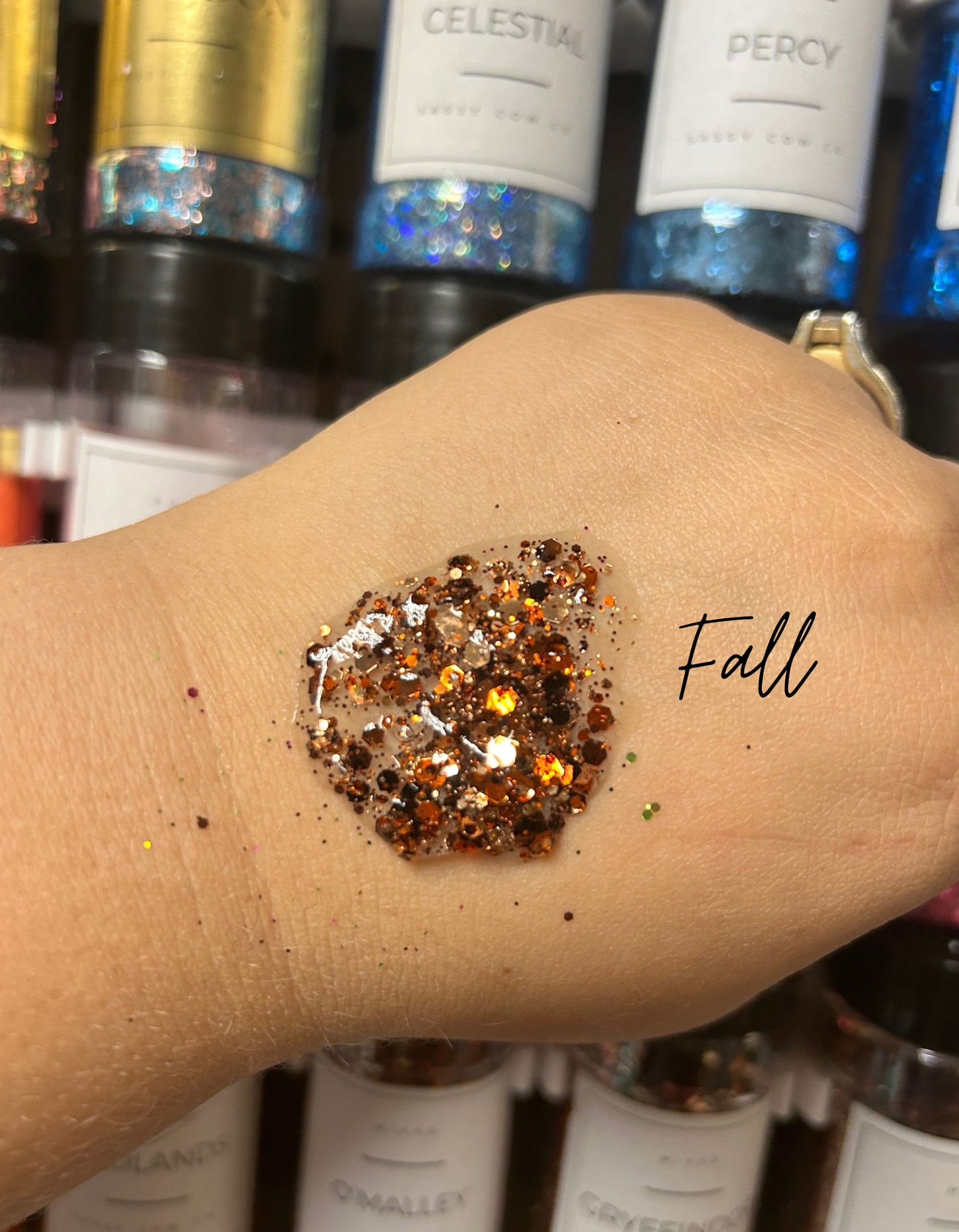 Halloween hair glitter