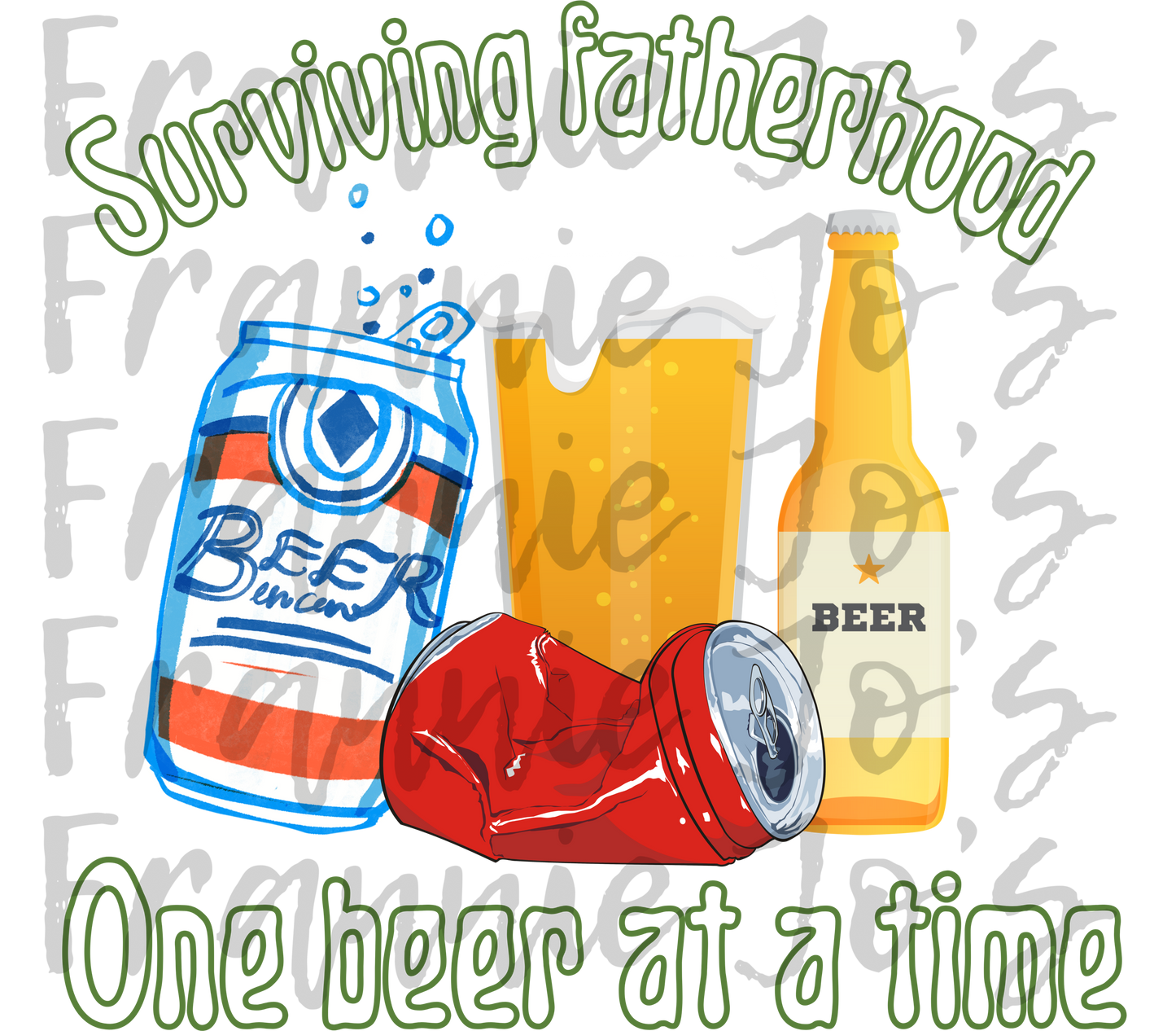 Surviving fatherhood one beer at a time png