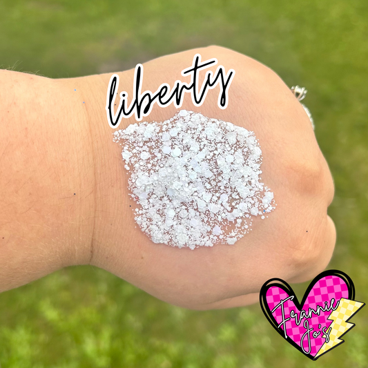 Liberty hair glitter