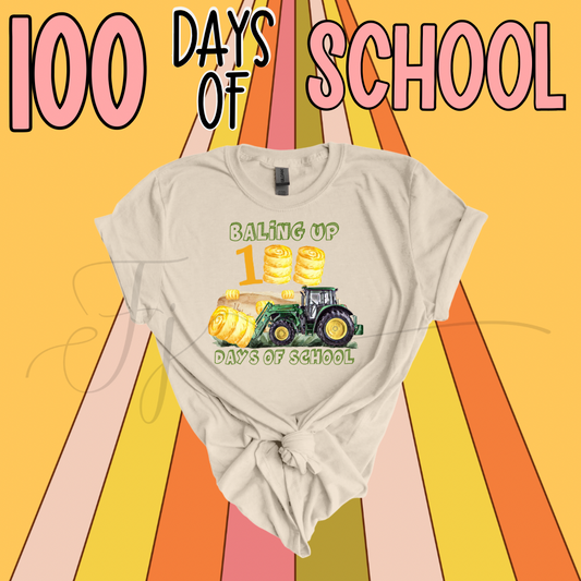 Bailing up 100 days of school