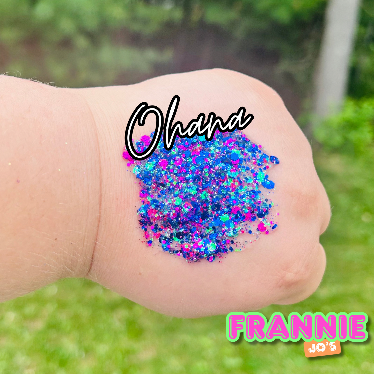 Ohana hair glitter