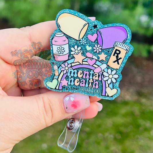Mental health matters badge reel