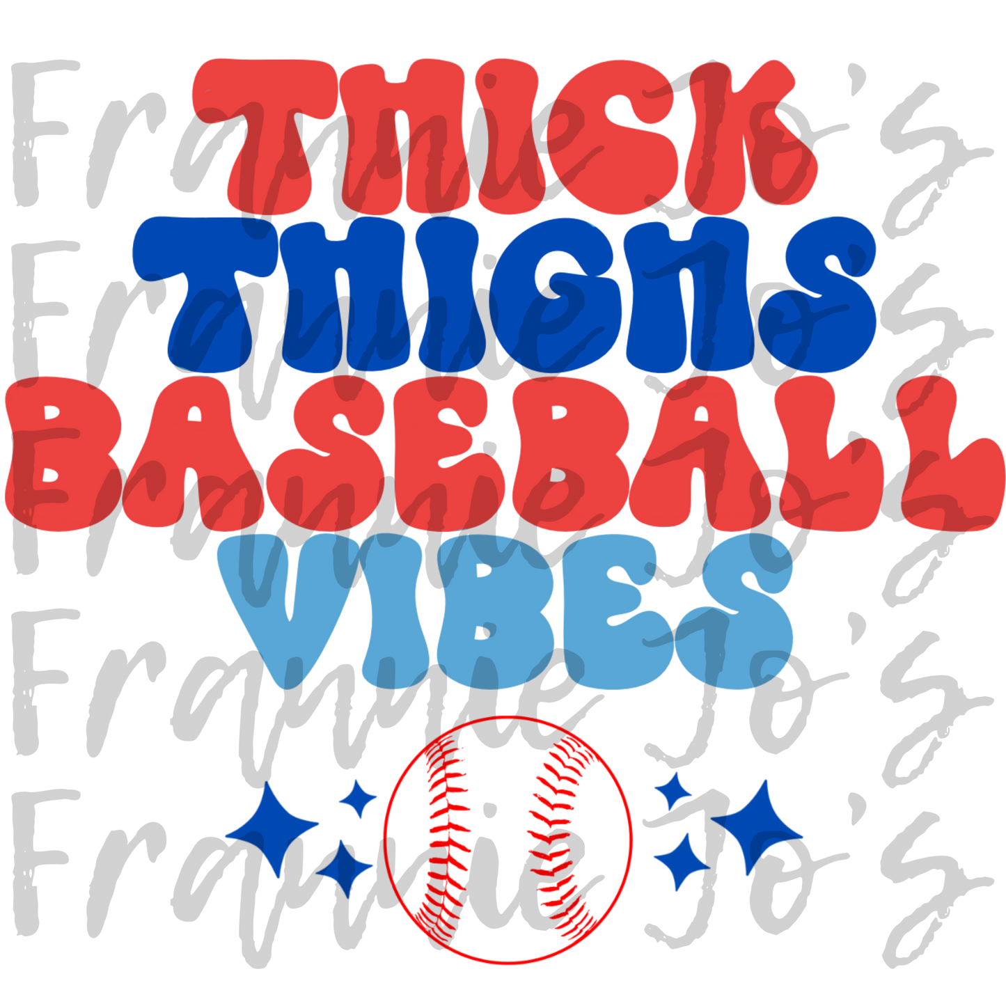 Thick thighs baseball vibes