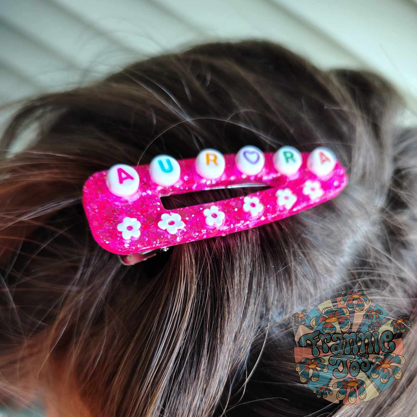 Name hair clips
