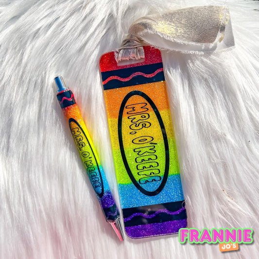 Crayola Bookmark + Pen
