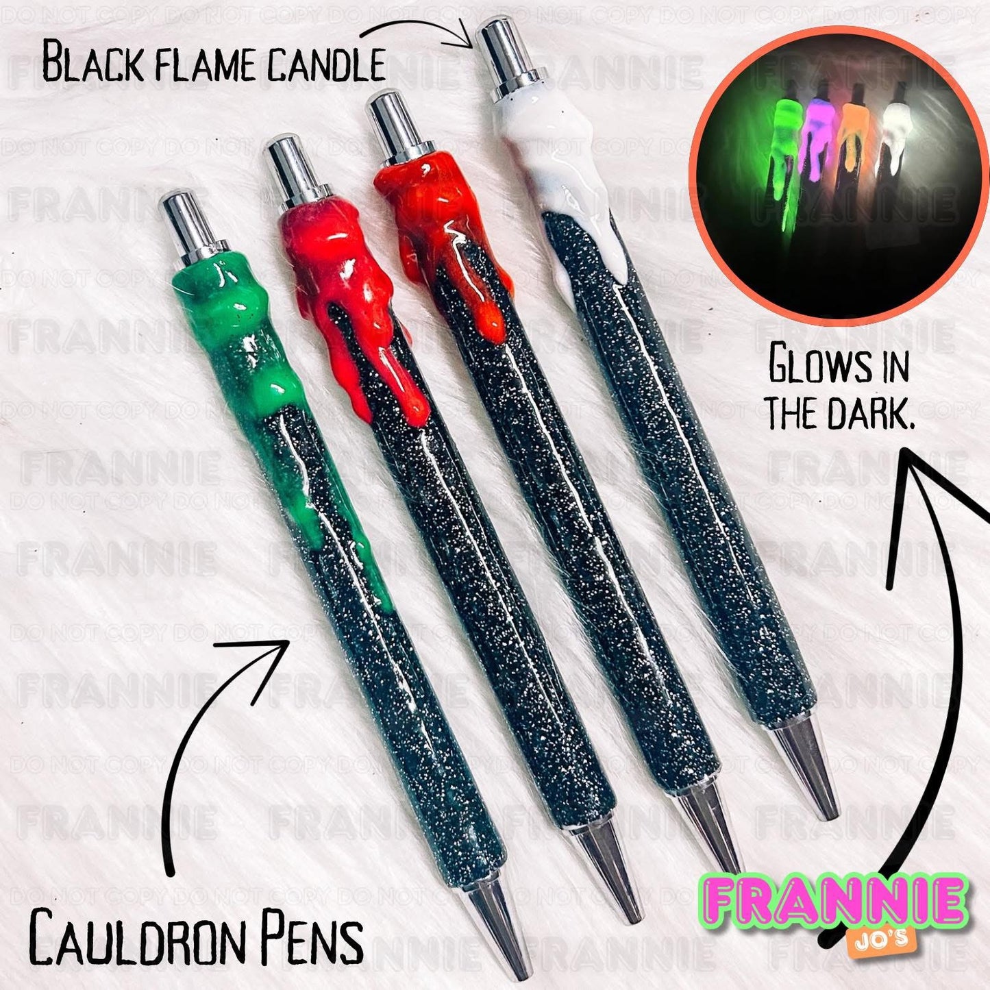 Halloween pens(GLOW IN THE DARK)