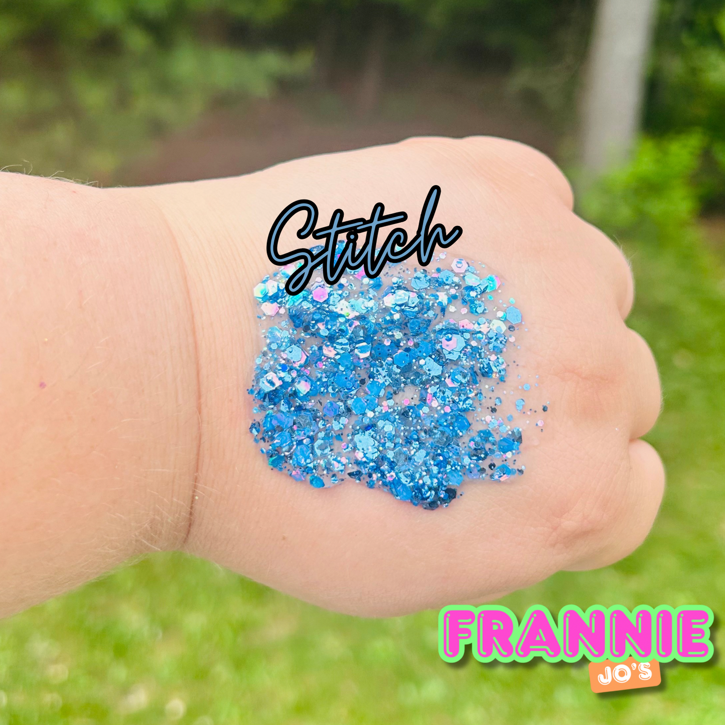 Ohana hair glitter
