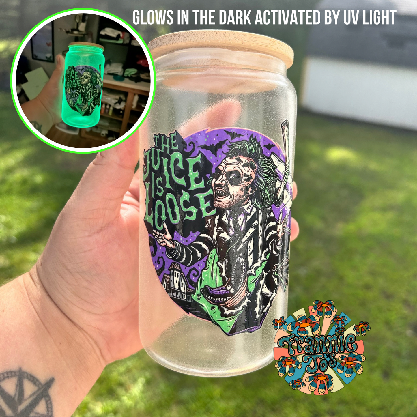 Custom glow cups