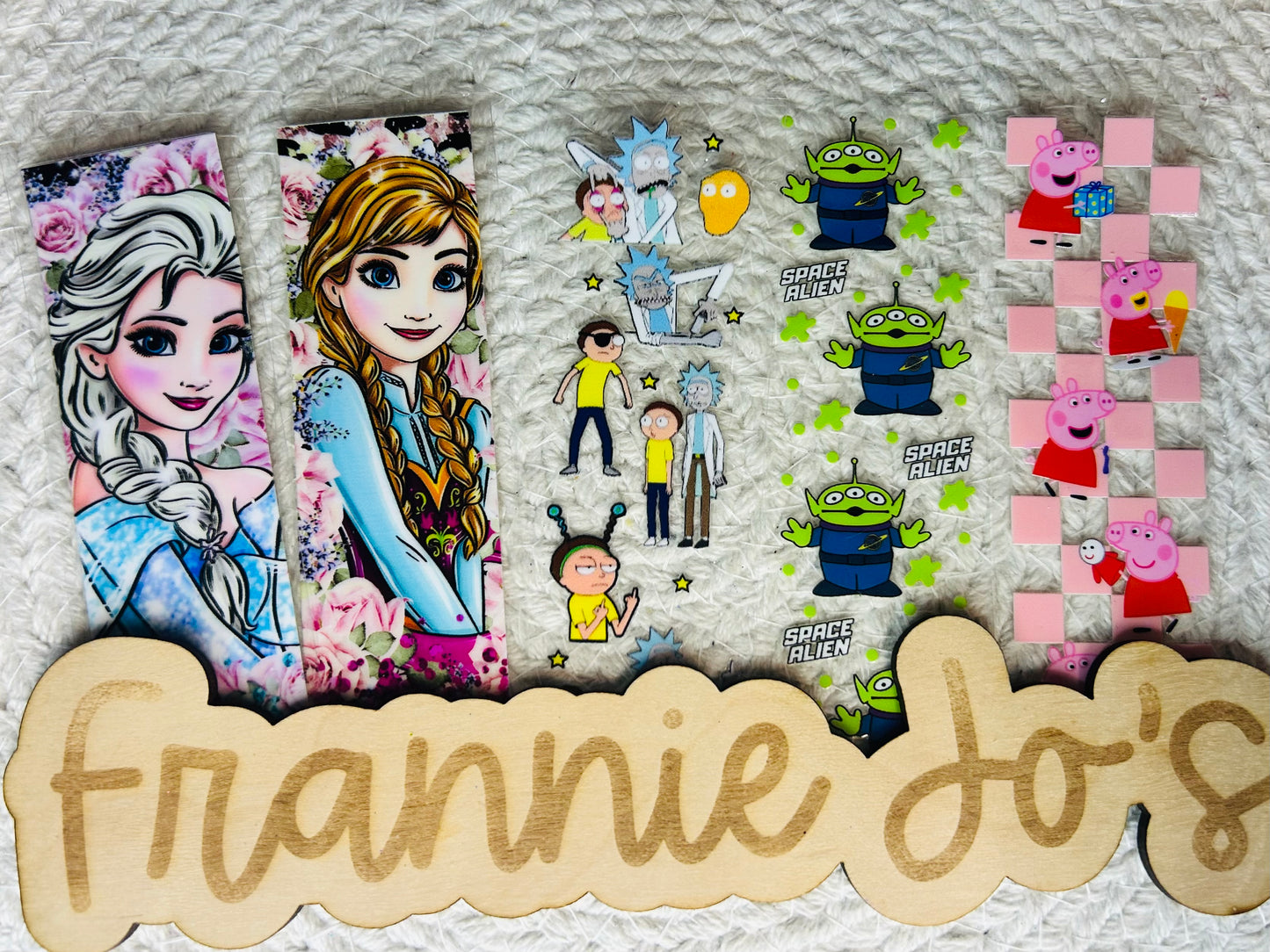 Character pen wraps