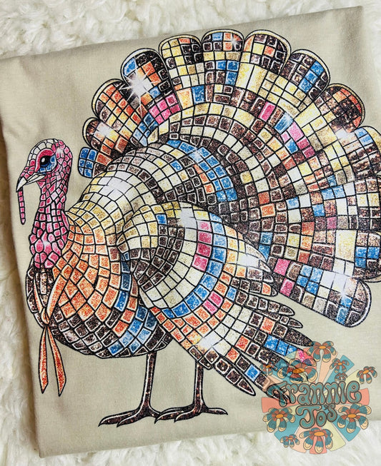 Disco turkey (GLITTER)