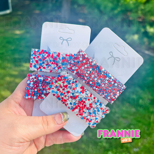All American Glory hairclip set