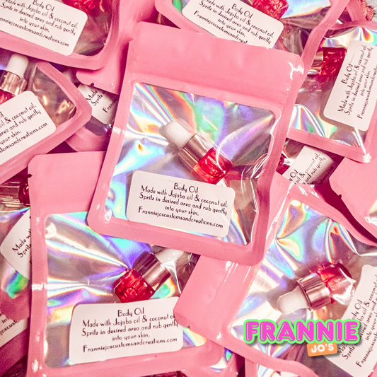 Mini body oils