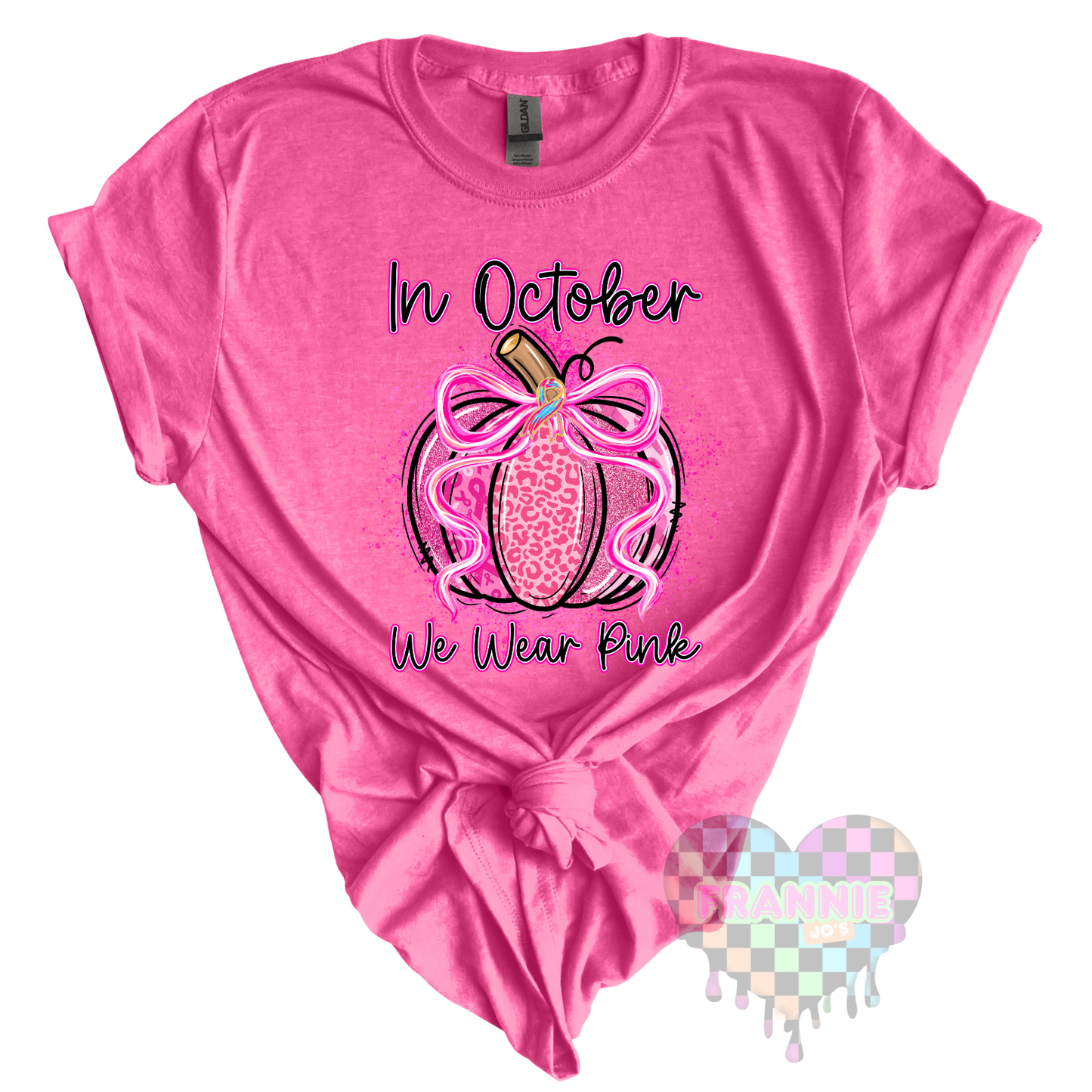 In October we wear pink