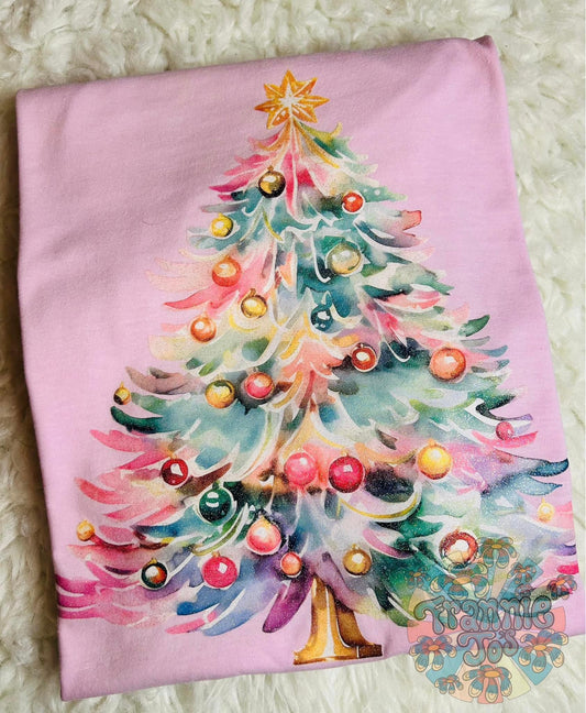 Pastel tree (GLITTER DESIGN)