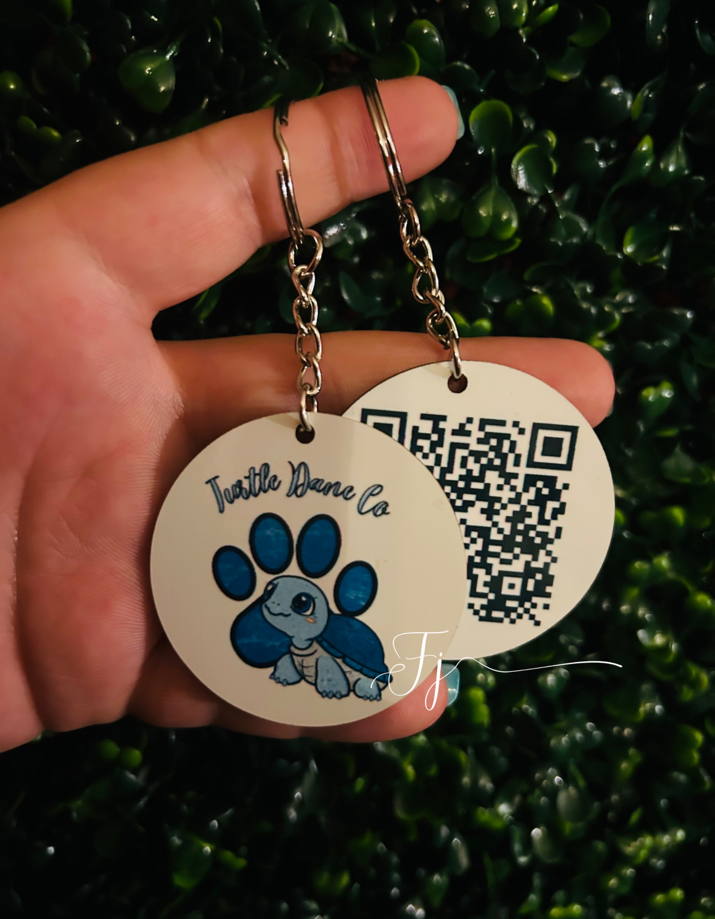 Logo/QR keychains