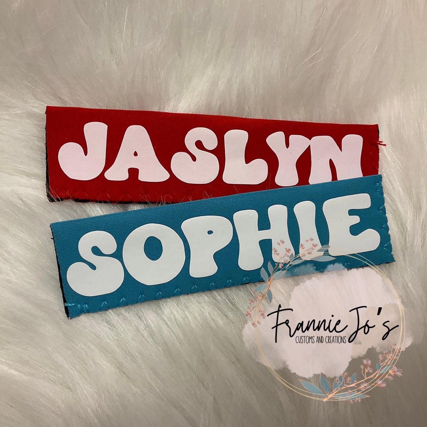 Personalized popsicle holders