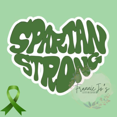 Spartan Strong Sticker